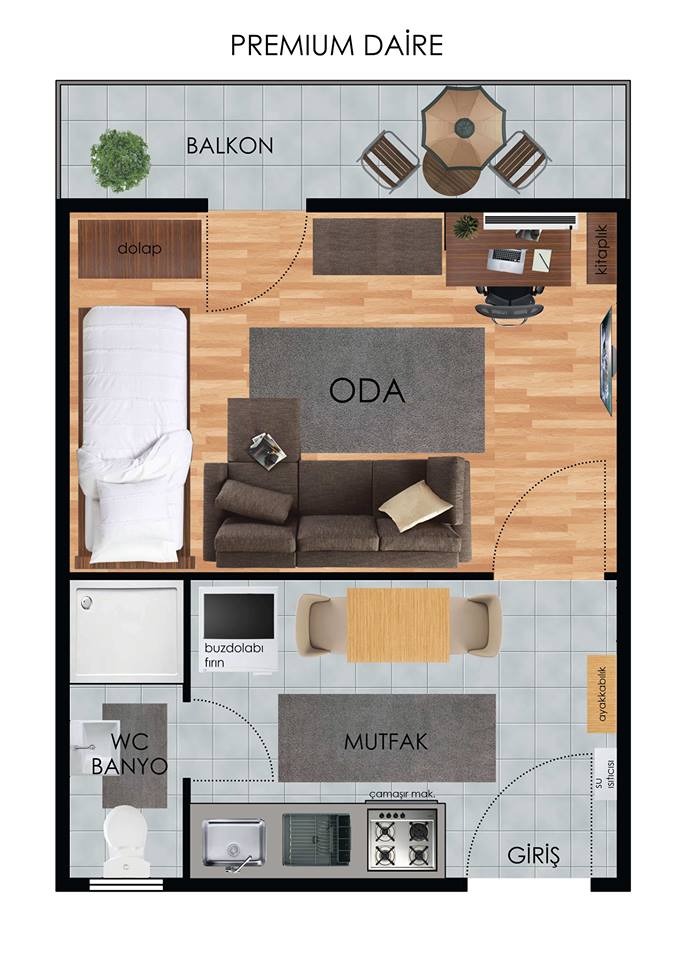 Akdeniz Evleri | Akdeniz Premium Daire